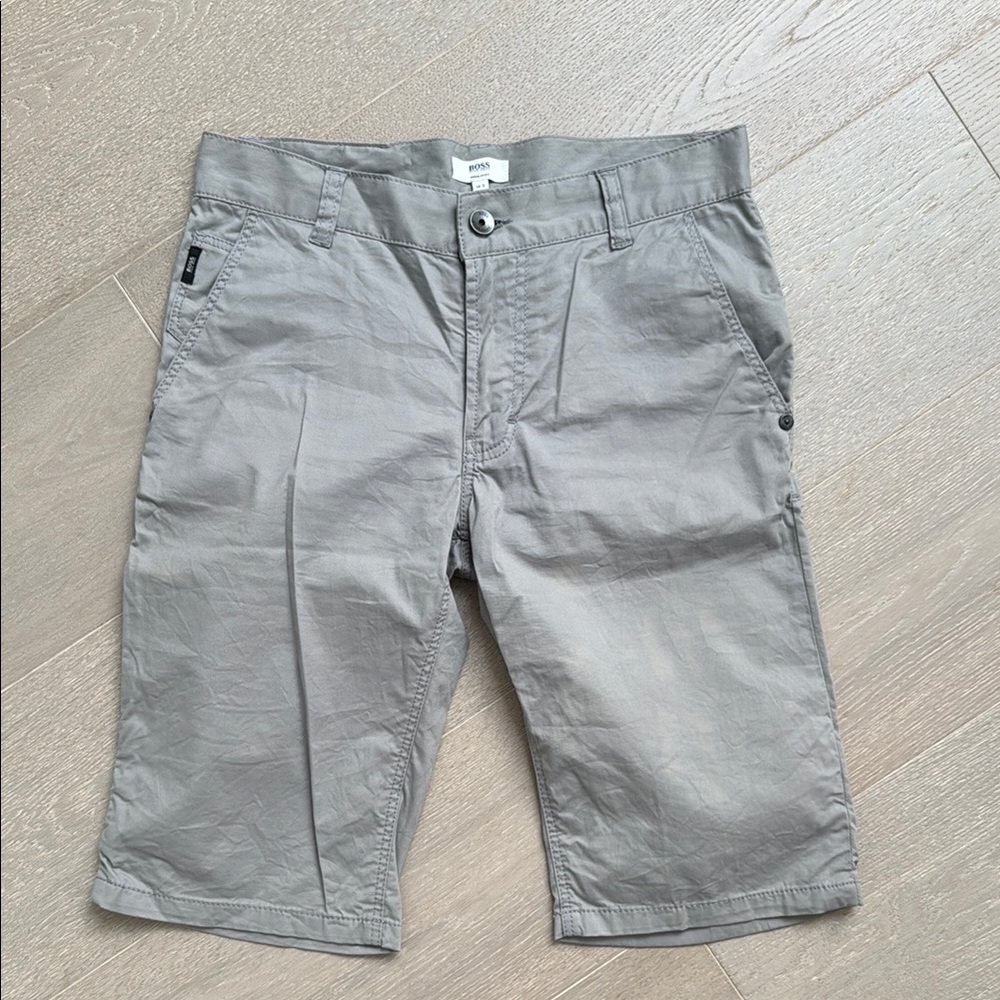 Boys Gray Shorts